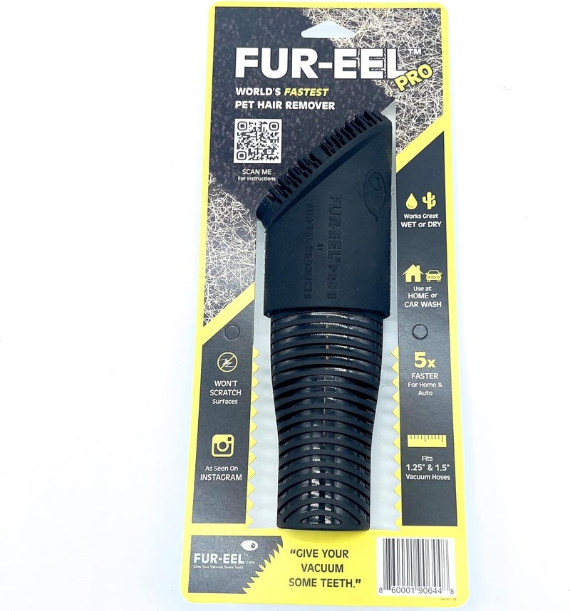 Buff Brite Fur Remover PRO II (2.0) with Fang Adapter - Dog and Cat Grooming Tool, Vacuum Attachment for Pet Hair Removal - Image 2